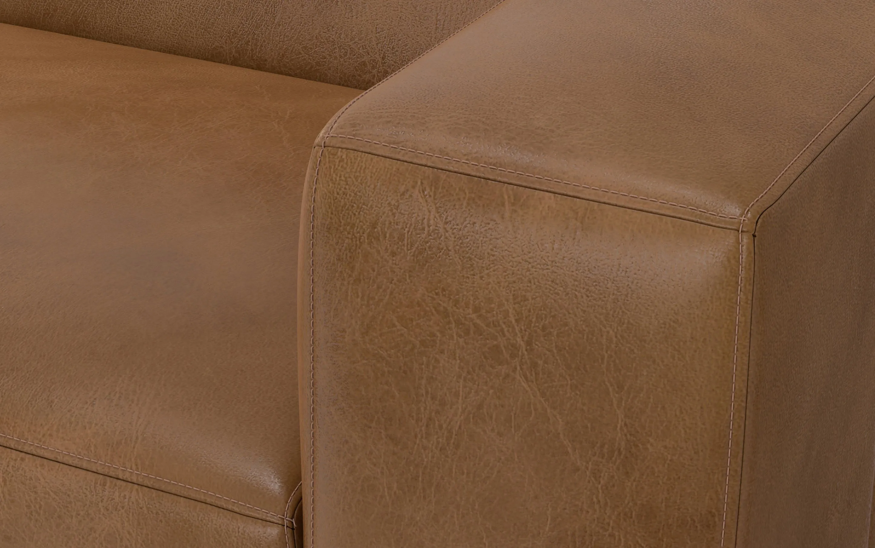 Rex Right Arm Module in Genuine Leather