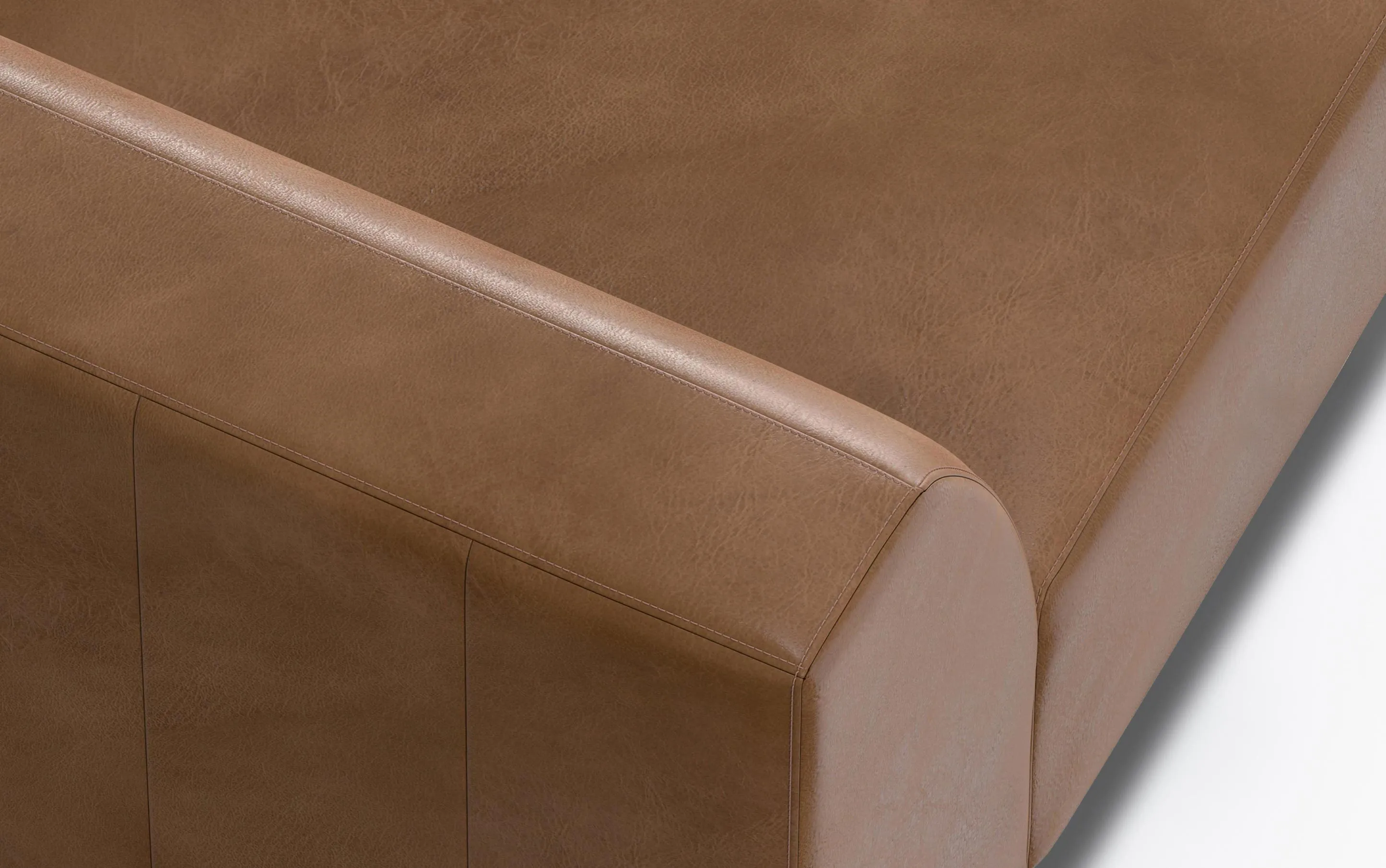 Rex Right Arm Module in Genuine Leather