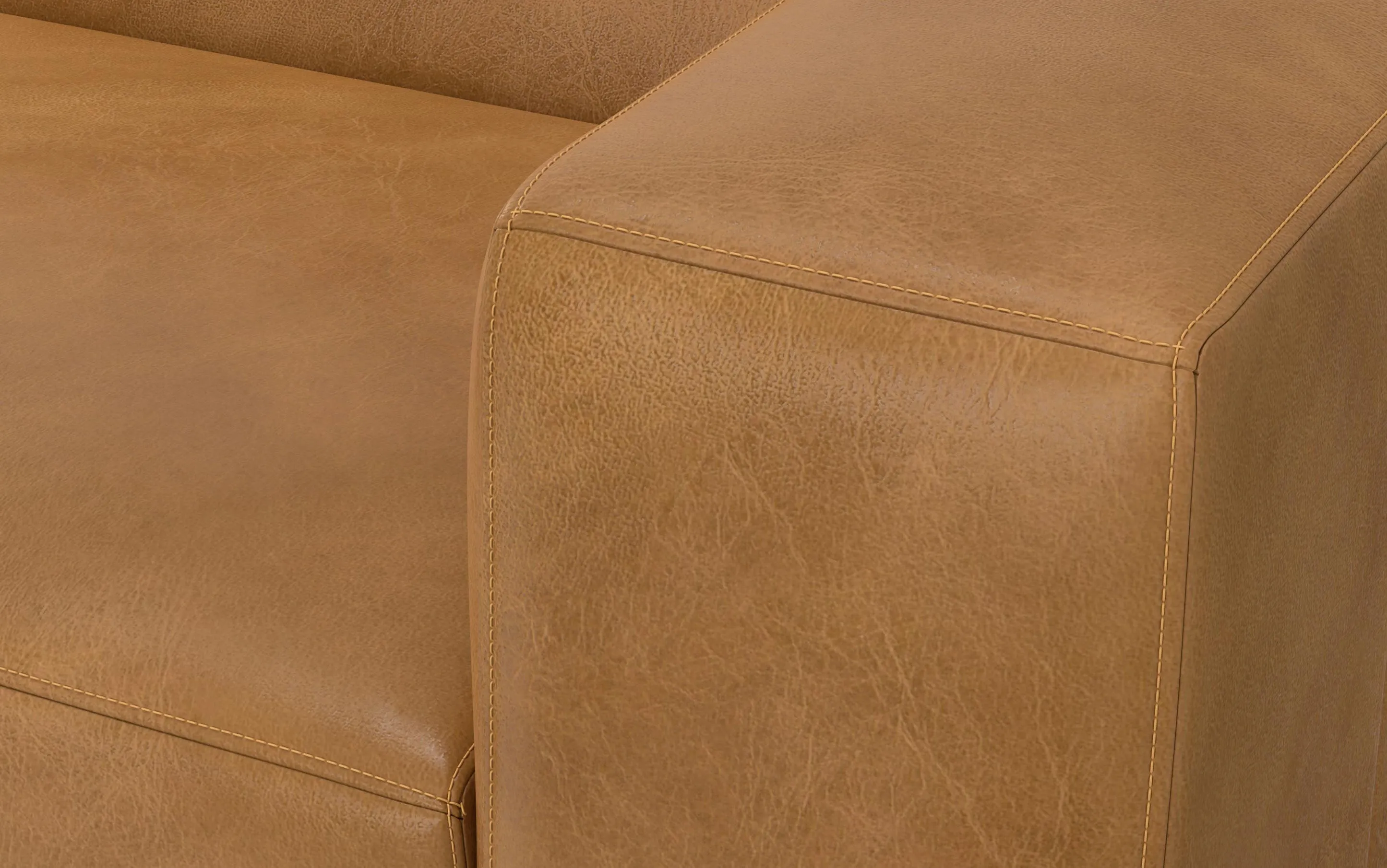 Rex Right Arm Module in Genuine Leather