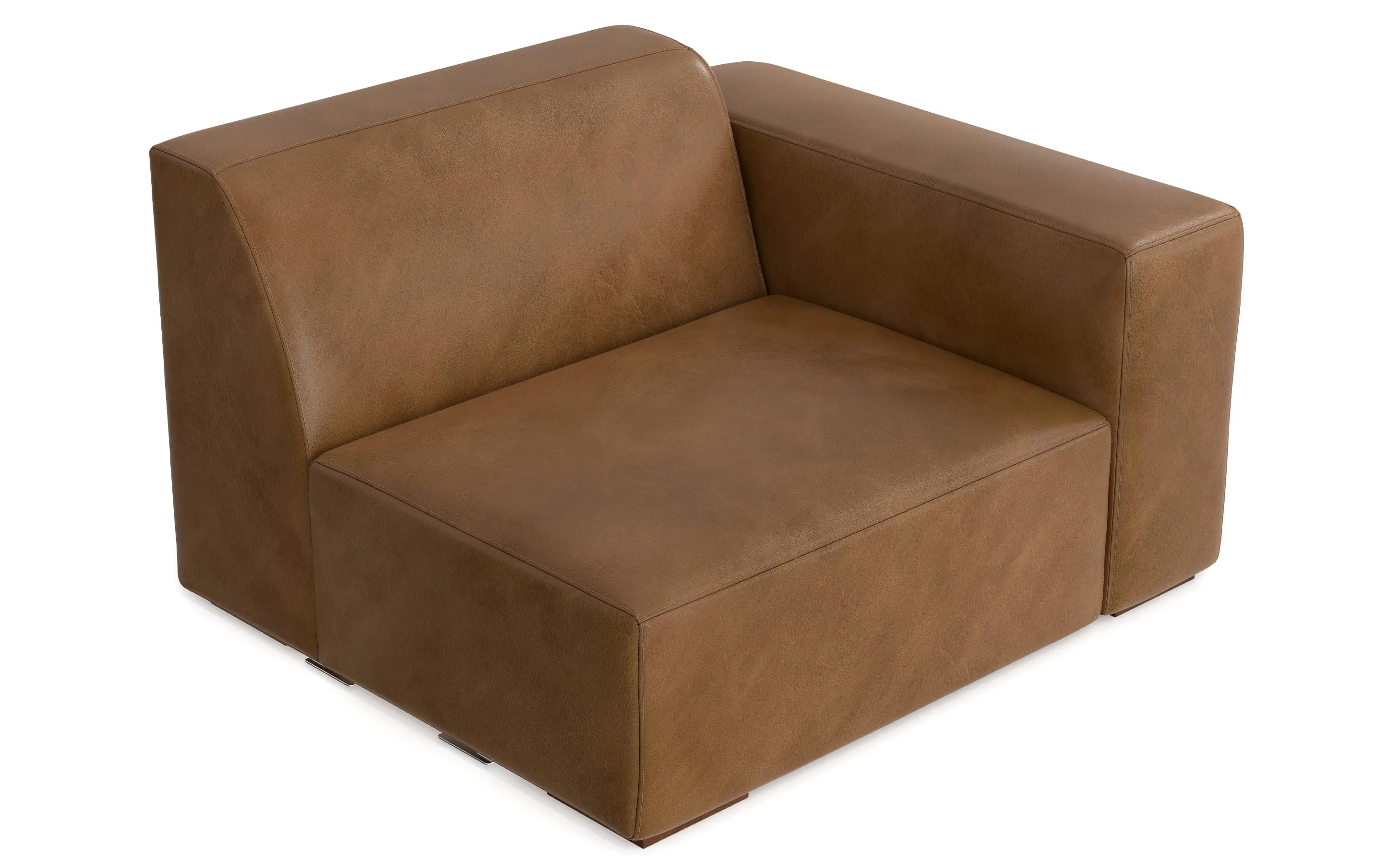 Rex Right Arm Module in Genuine Leather
