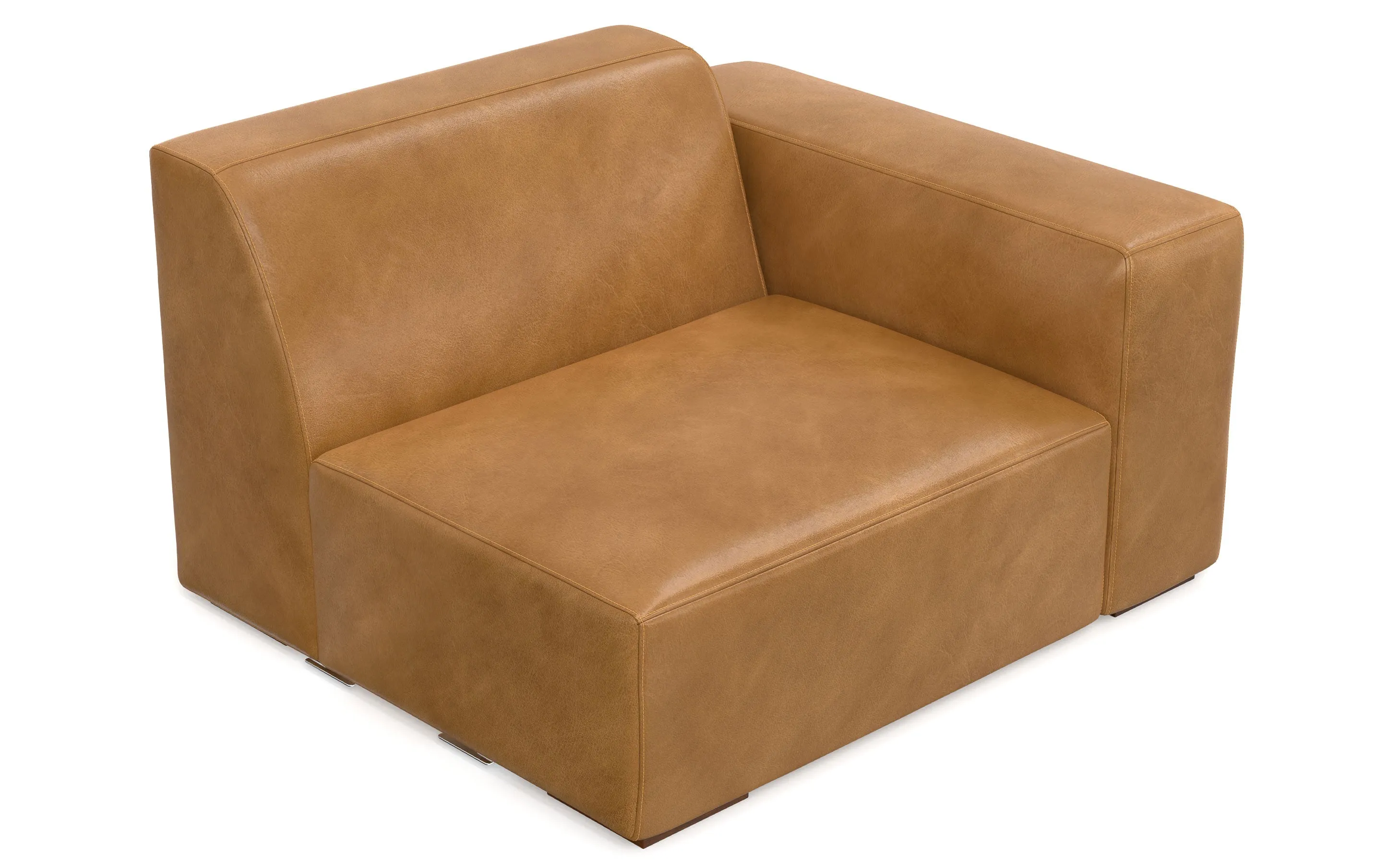 Rex Right Arm Module in Genuine Leather