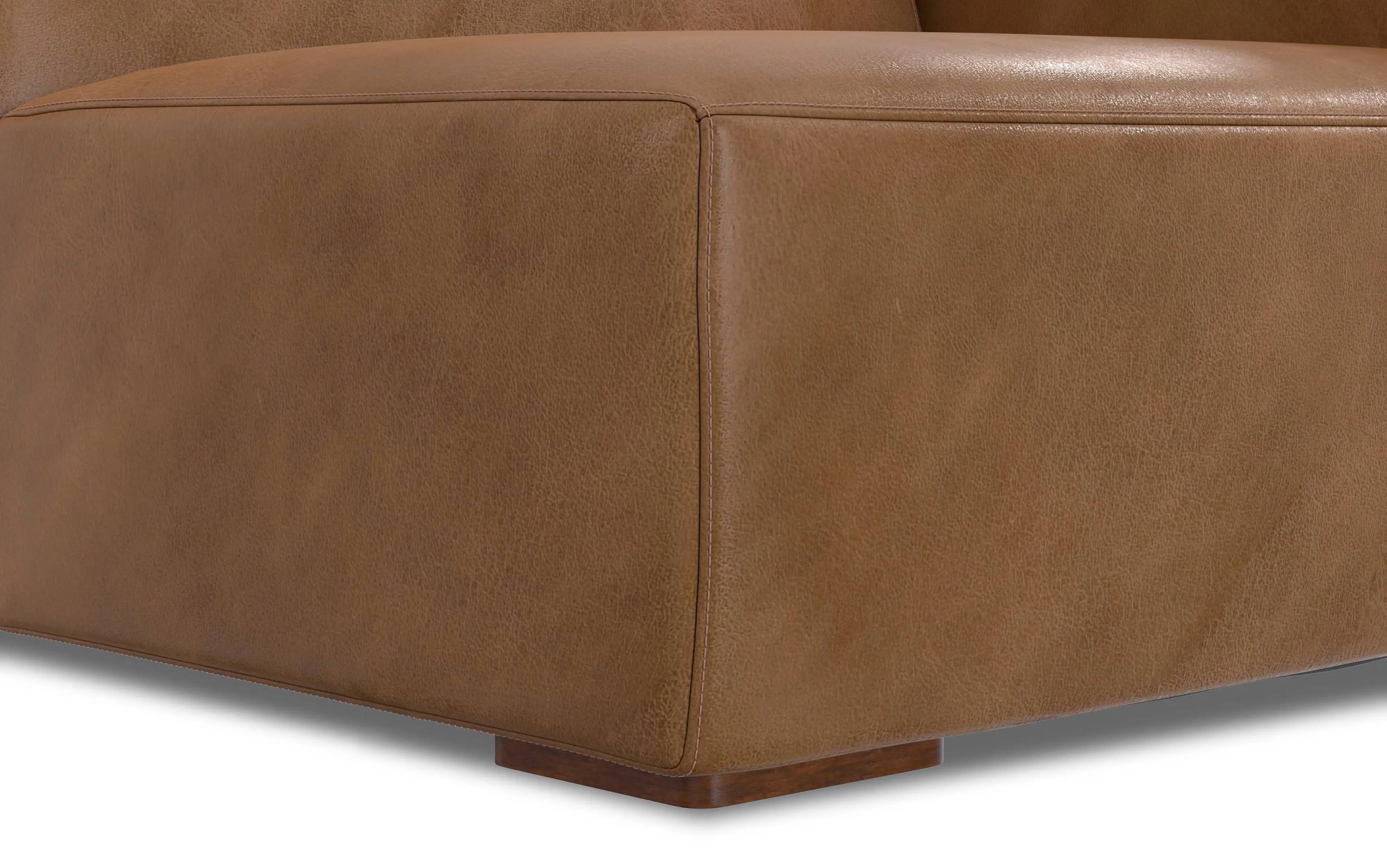 Rex Right Arm Module in Genuine Leather