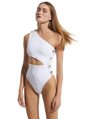 Rhea With Gold Buttons One Piece ::RET