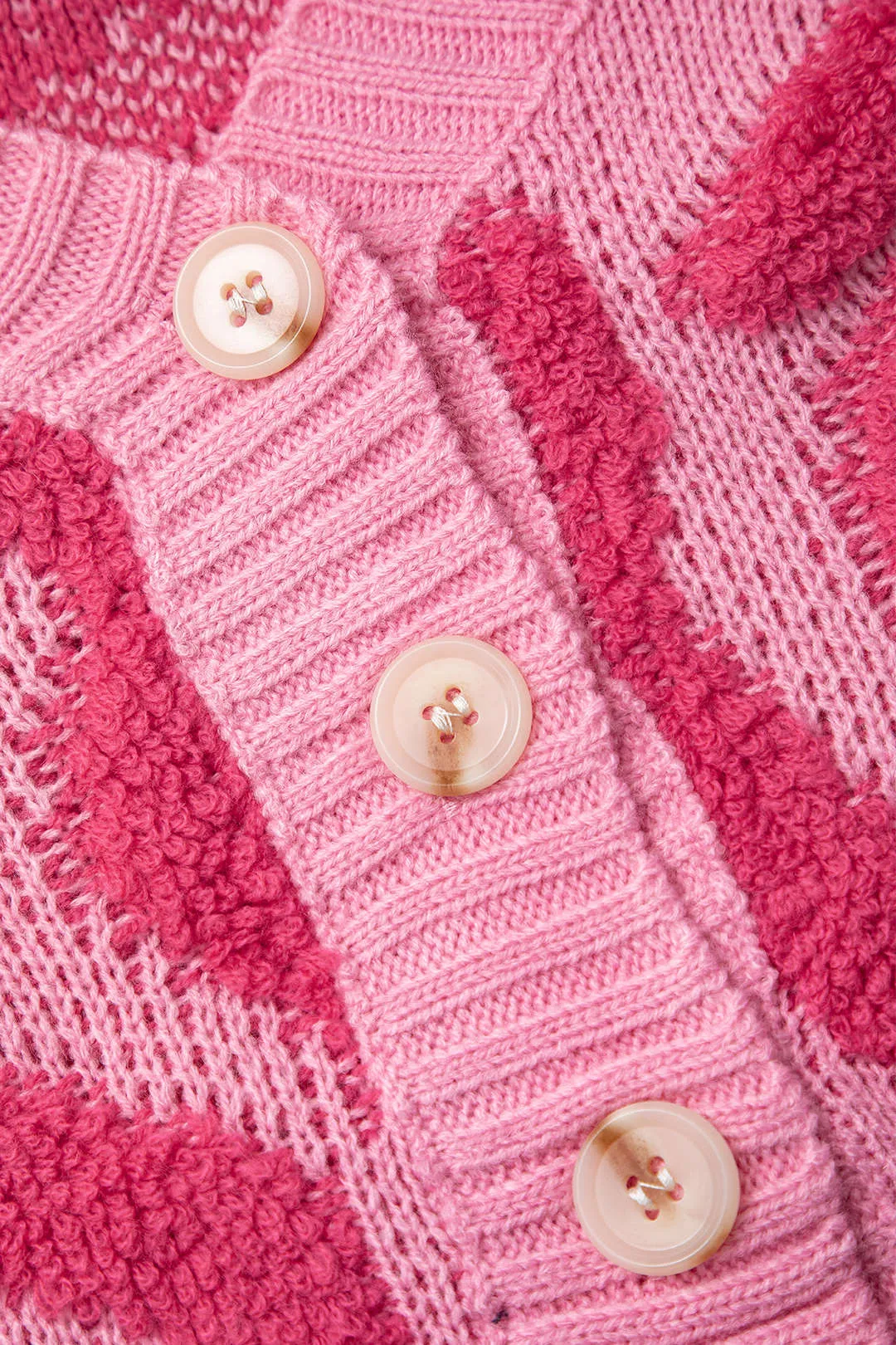 Sadie - Stylish Colorblock Design Woman's Knit Cardigan