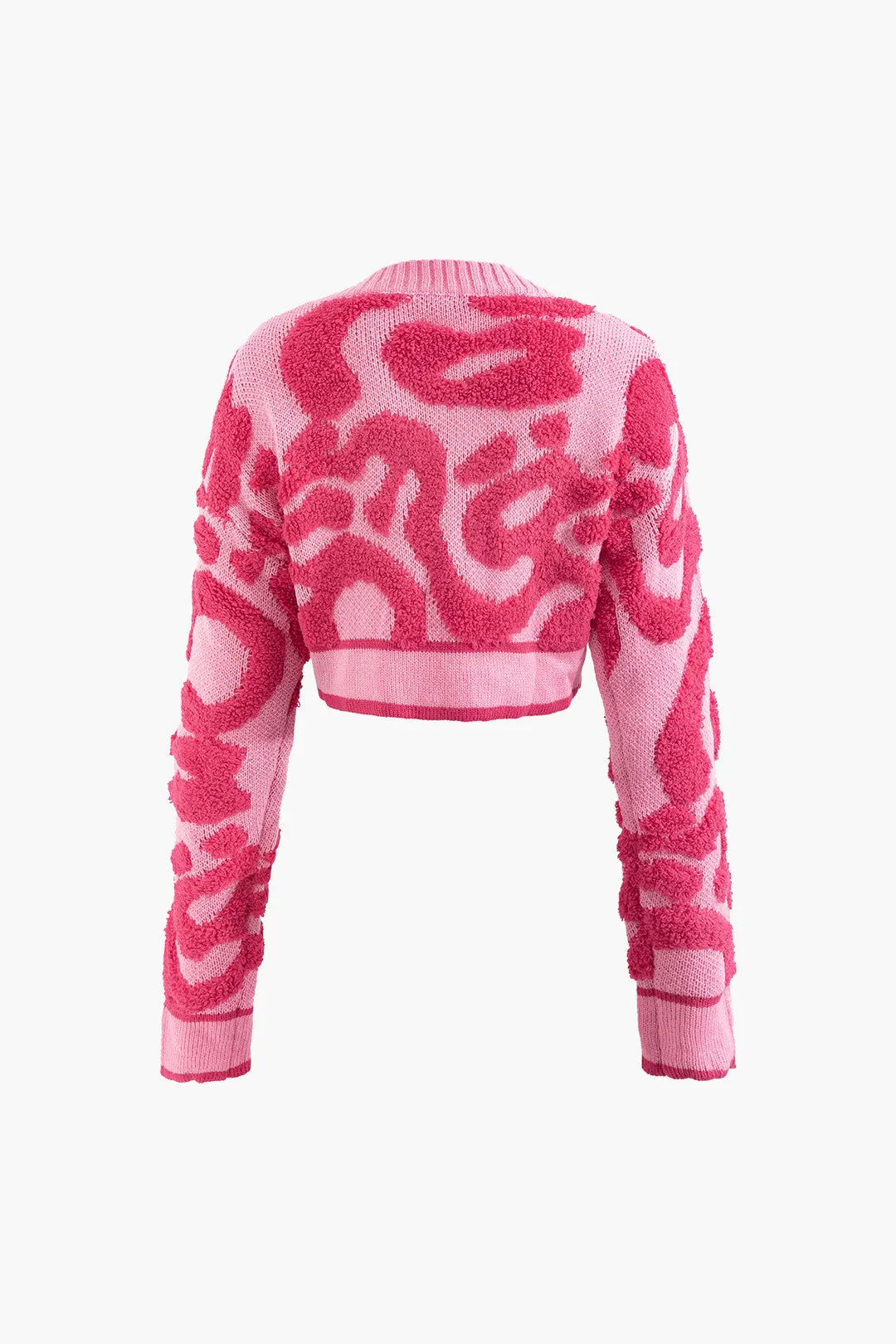 Sadie - Stylish Colorblock Design Woman's Knit Cardigan
