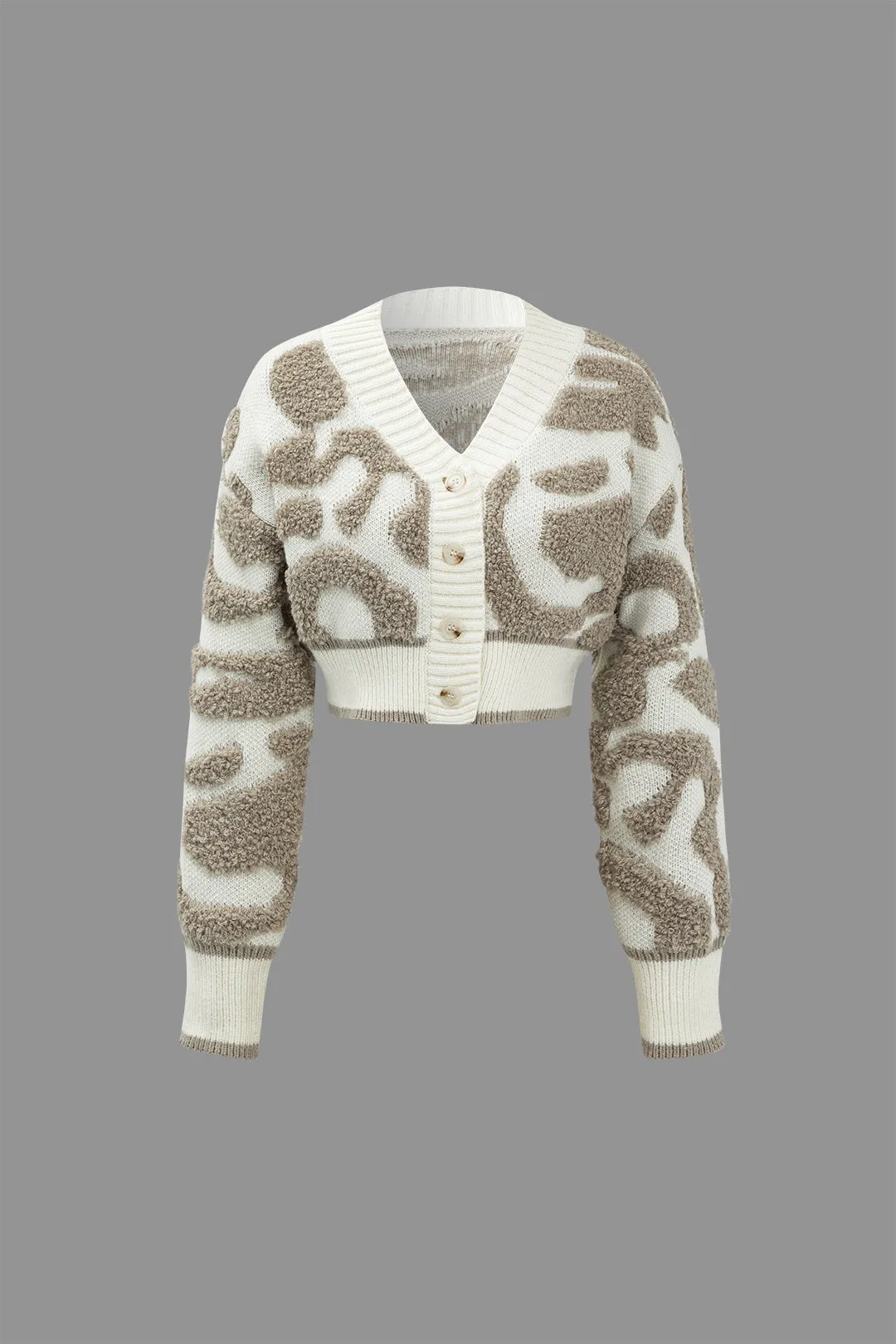 Sadie - Stylish Colorblock Design Woman's Knit Cardigan