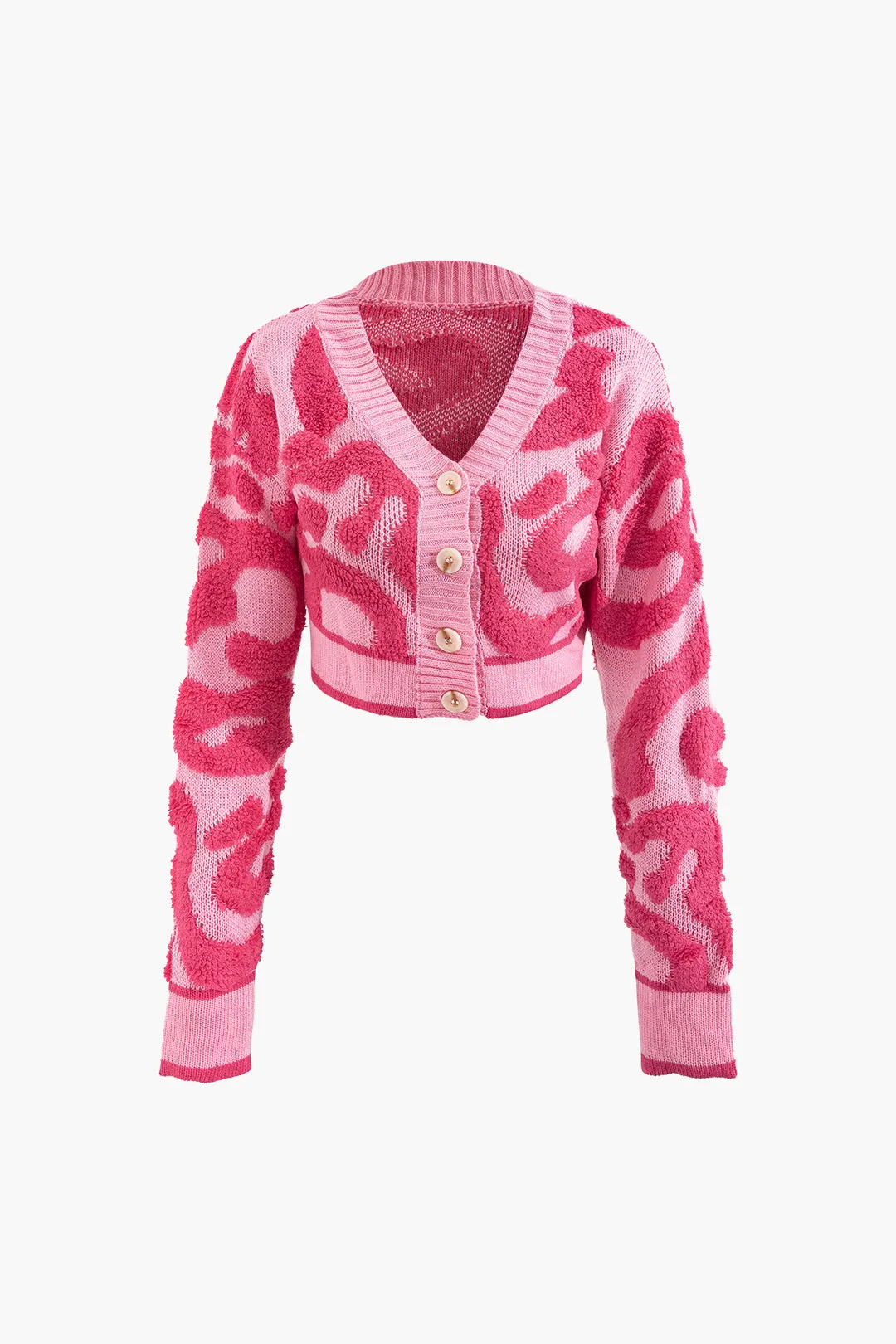 Sadie - Stylish Colorblock Design Woman's Knit Cardigan