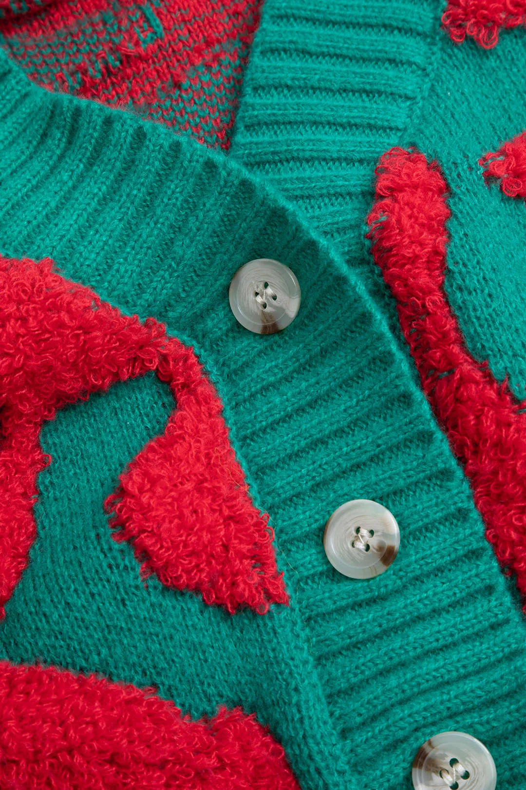 Sadie - Stylish Colorblock Design Woman's Knit Cardigan