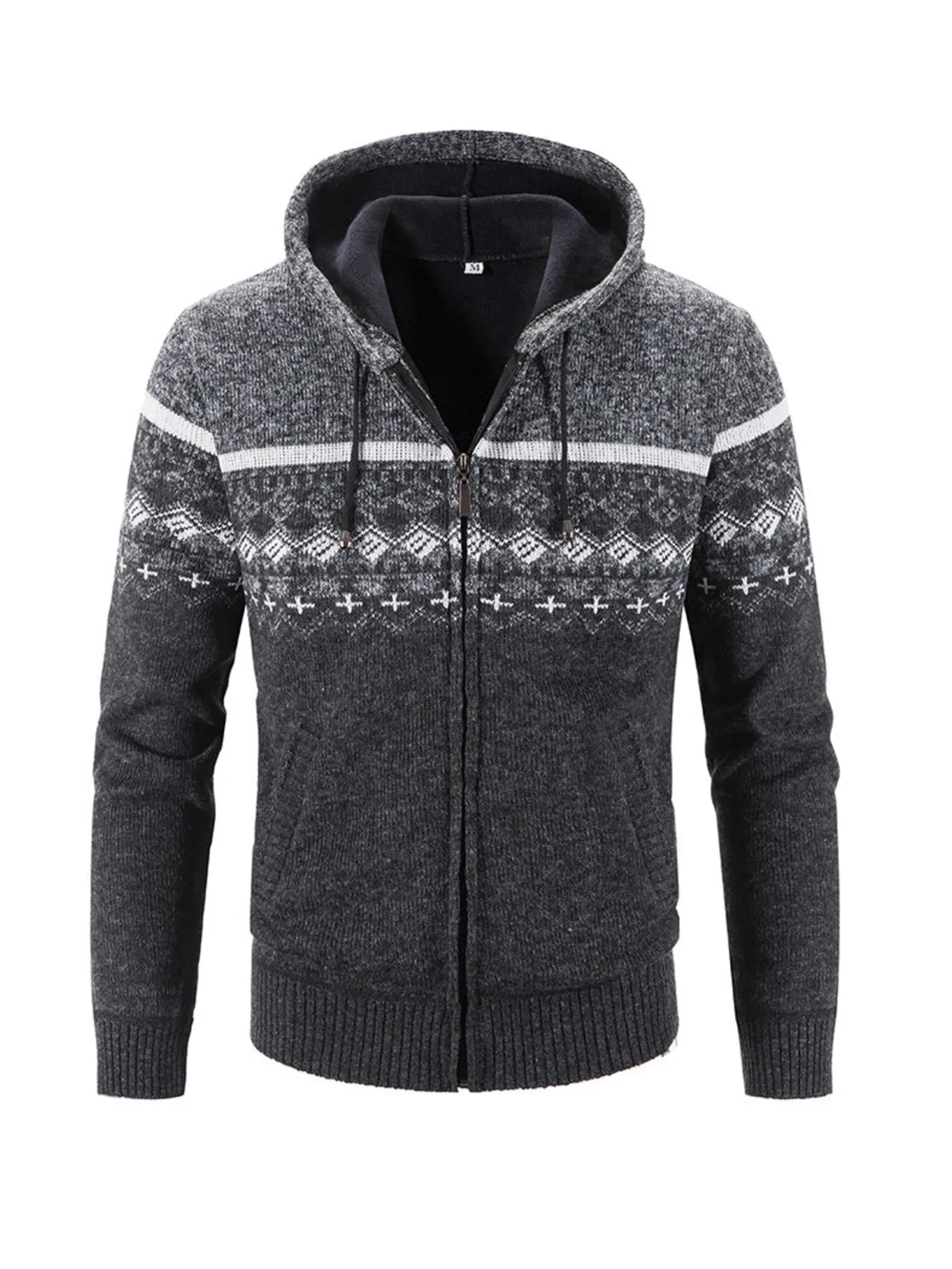 Samuel | Warm Vest with Hood and Zipper