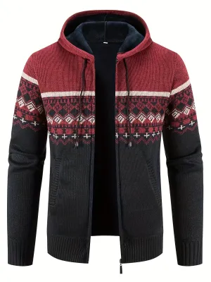 Samuel | Warm Vest with Hood and Zipper