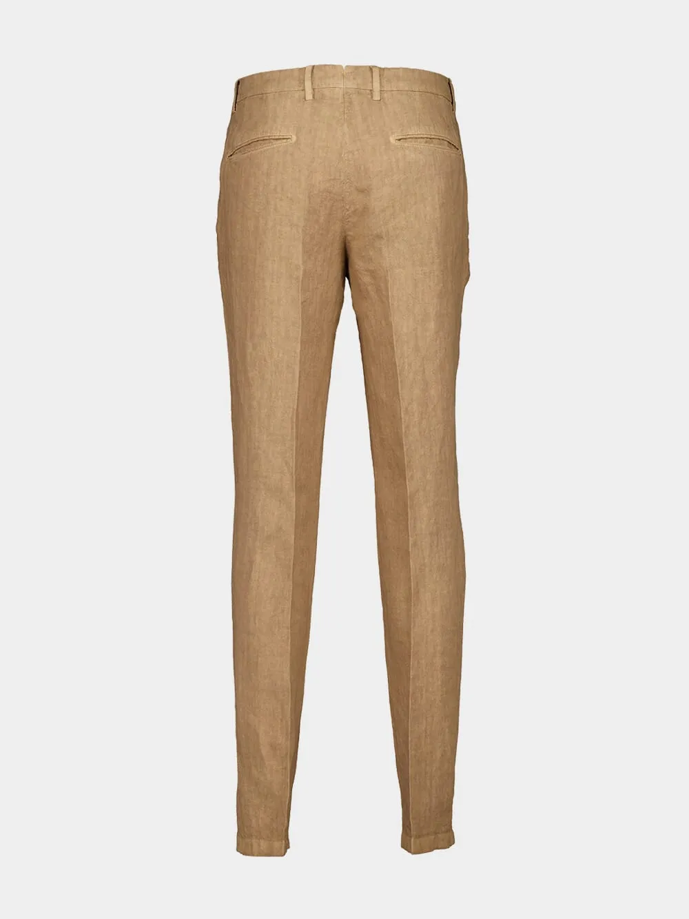 Sand Brown Linen Suit