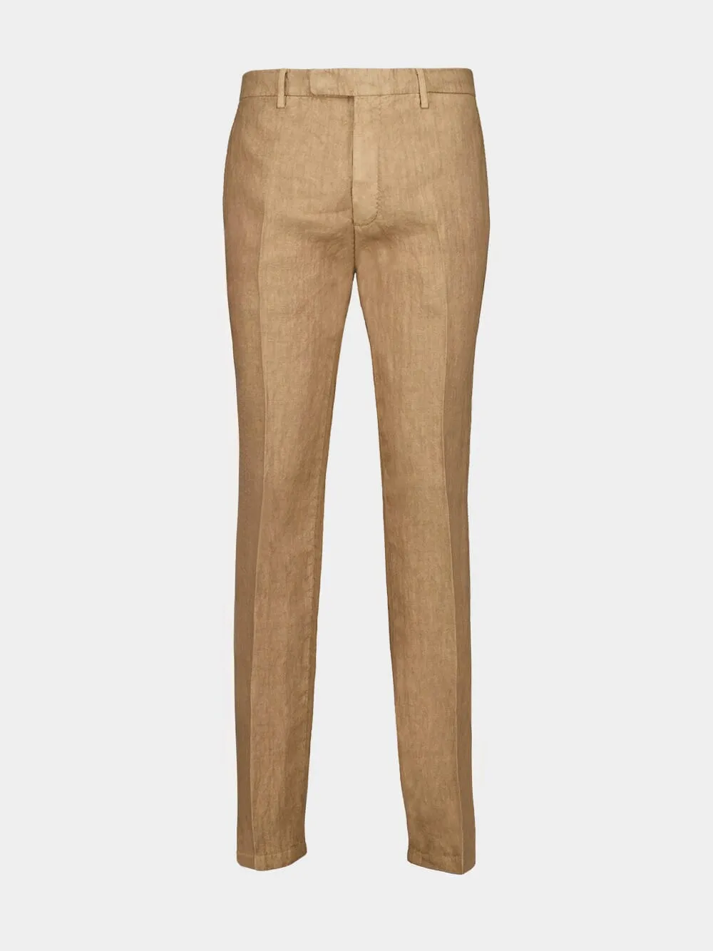 Sand Brown Linen Suit