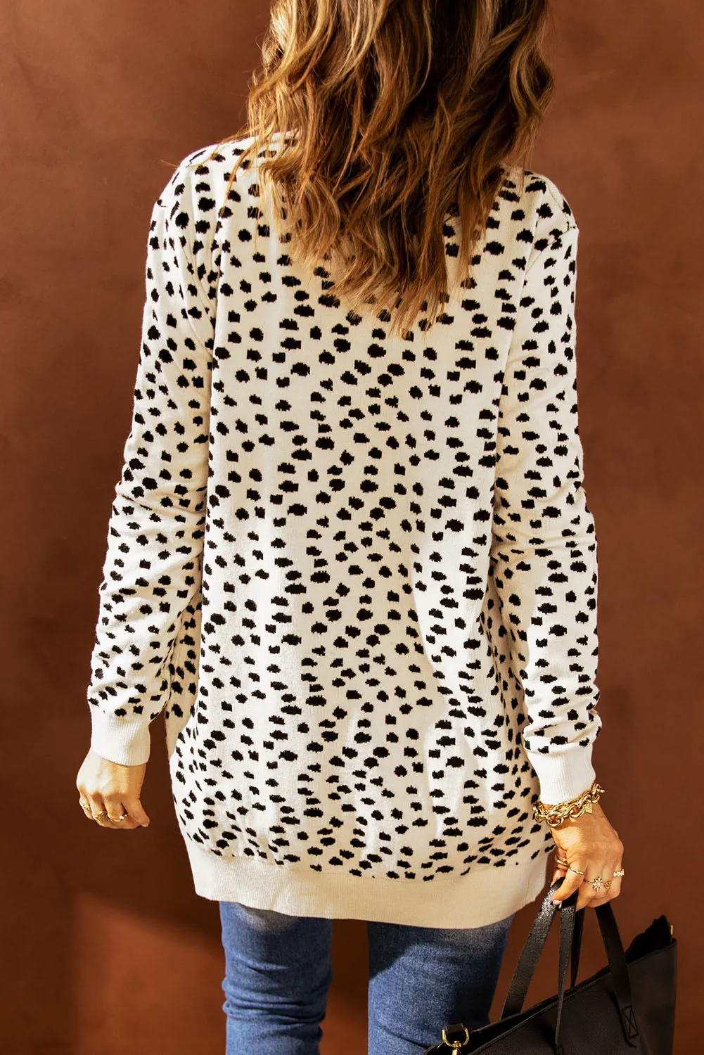 Sara Lee Print Cardigan Plus