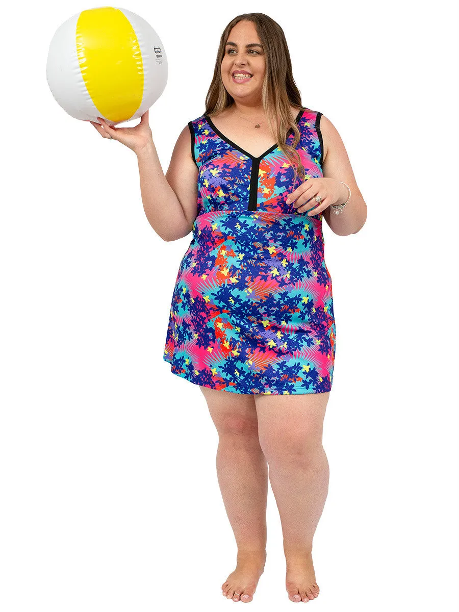 Sea Bed Swim Dress - Print*