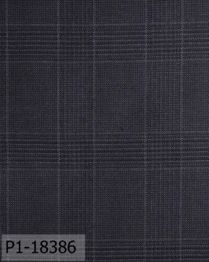 Shadow Grey With Dark Windowpane Suit