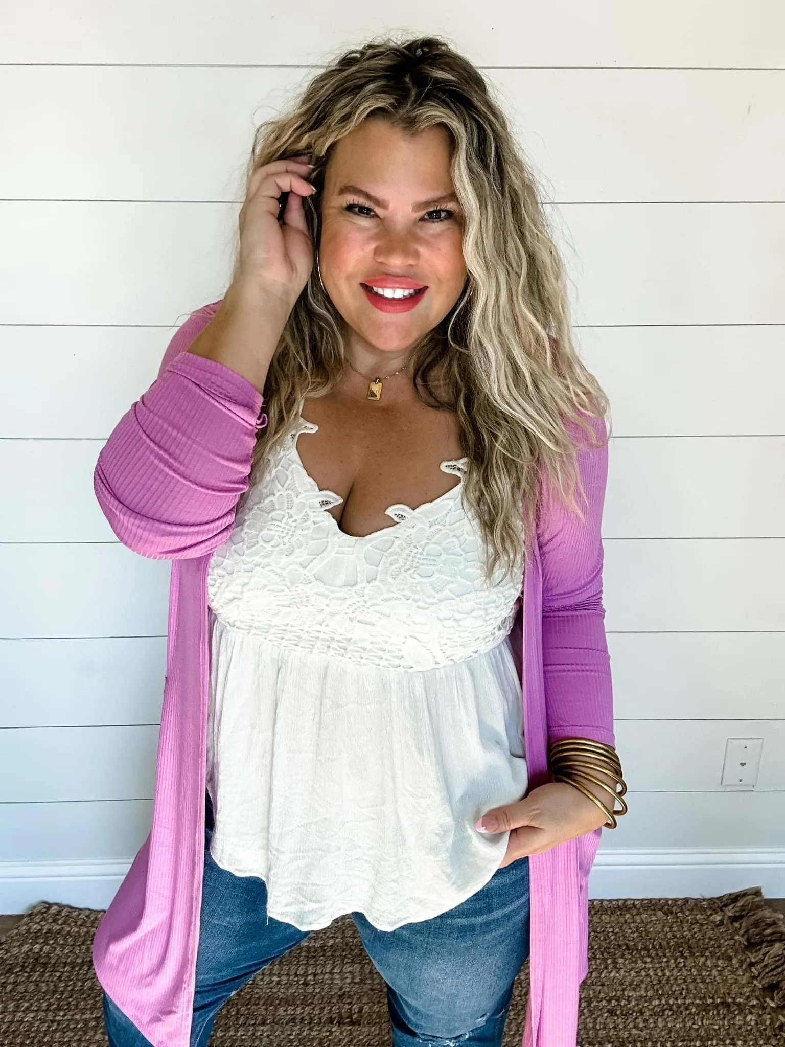 Sierra Ribbed Cardi