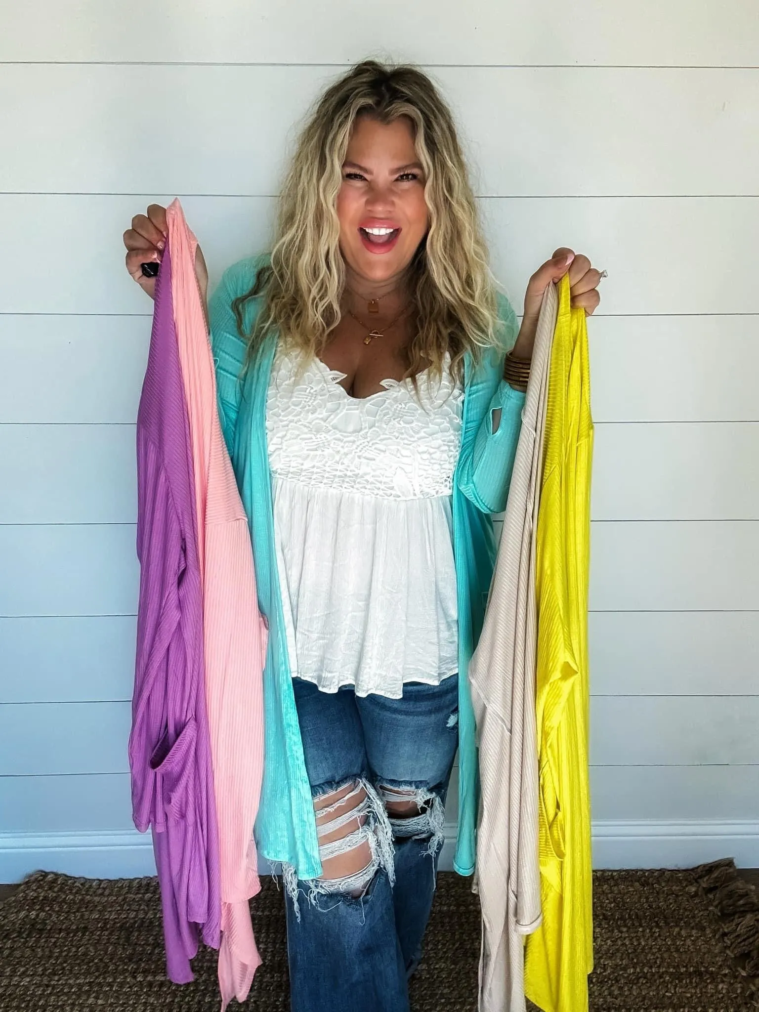 Sierra Ribbed Cardi