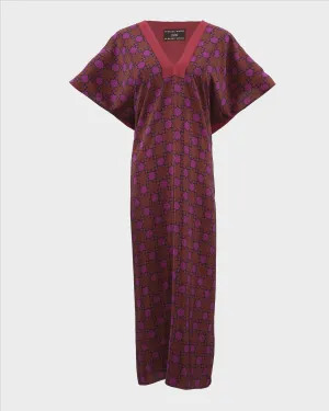 Silk Printed Fuchsia Stephan Janson Kaftan