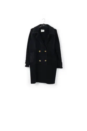Soft houndstooth coat
