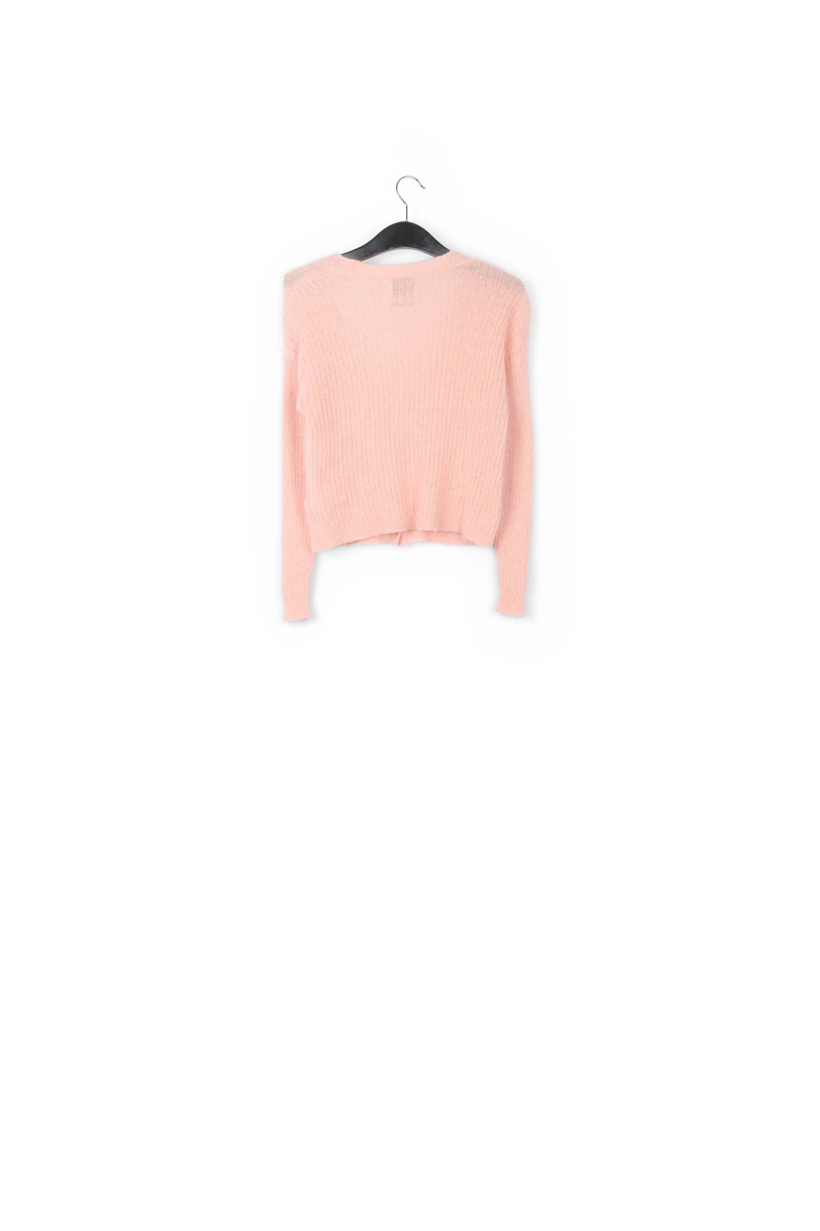 Soft ribs cardigan
