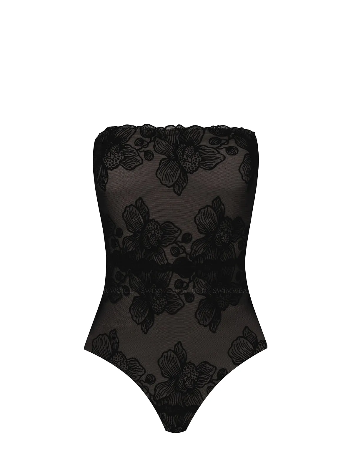 Strapless One Piece