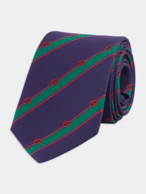 Striped Silk Tie