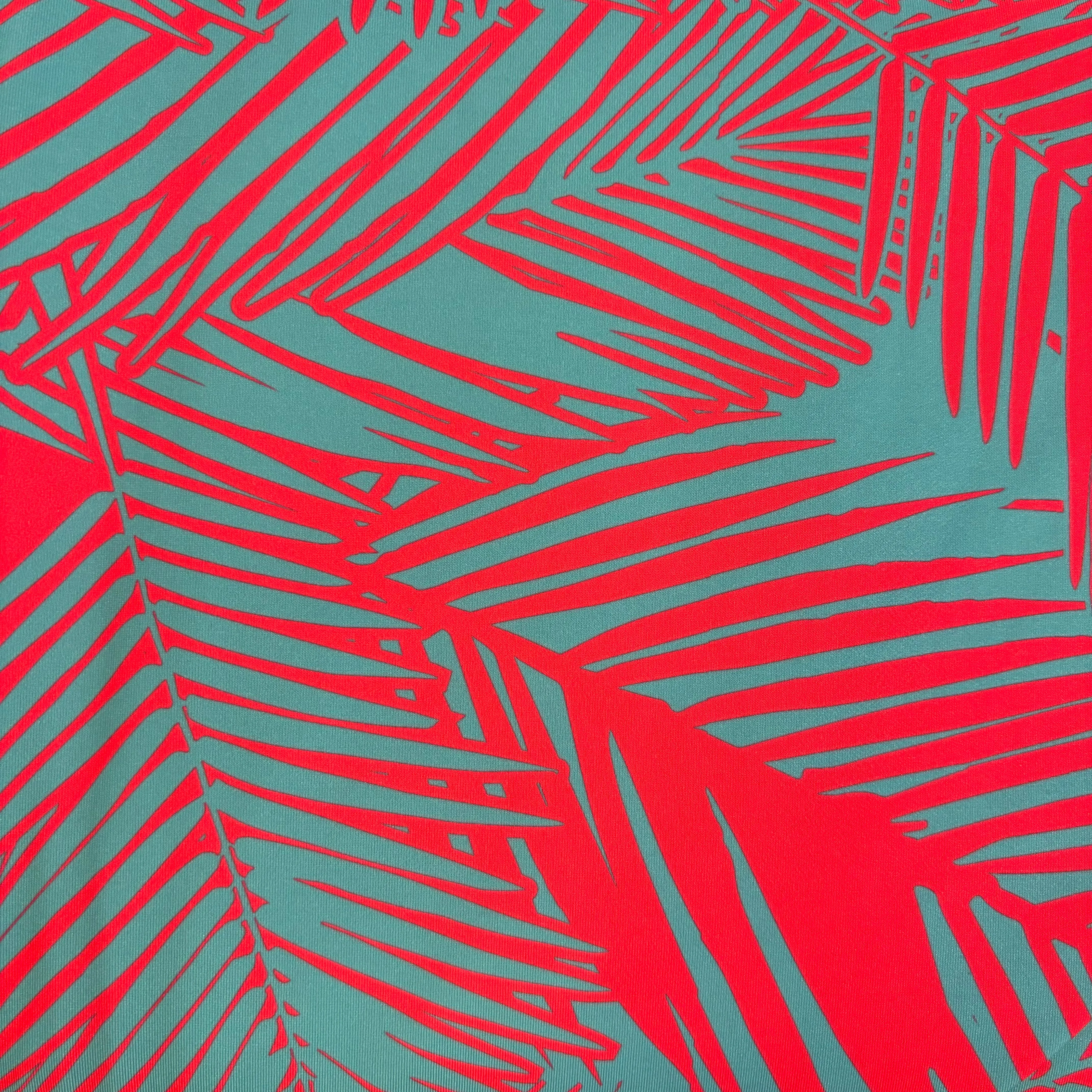 Swimwear Palm Leaves Print