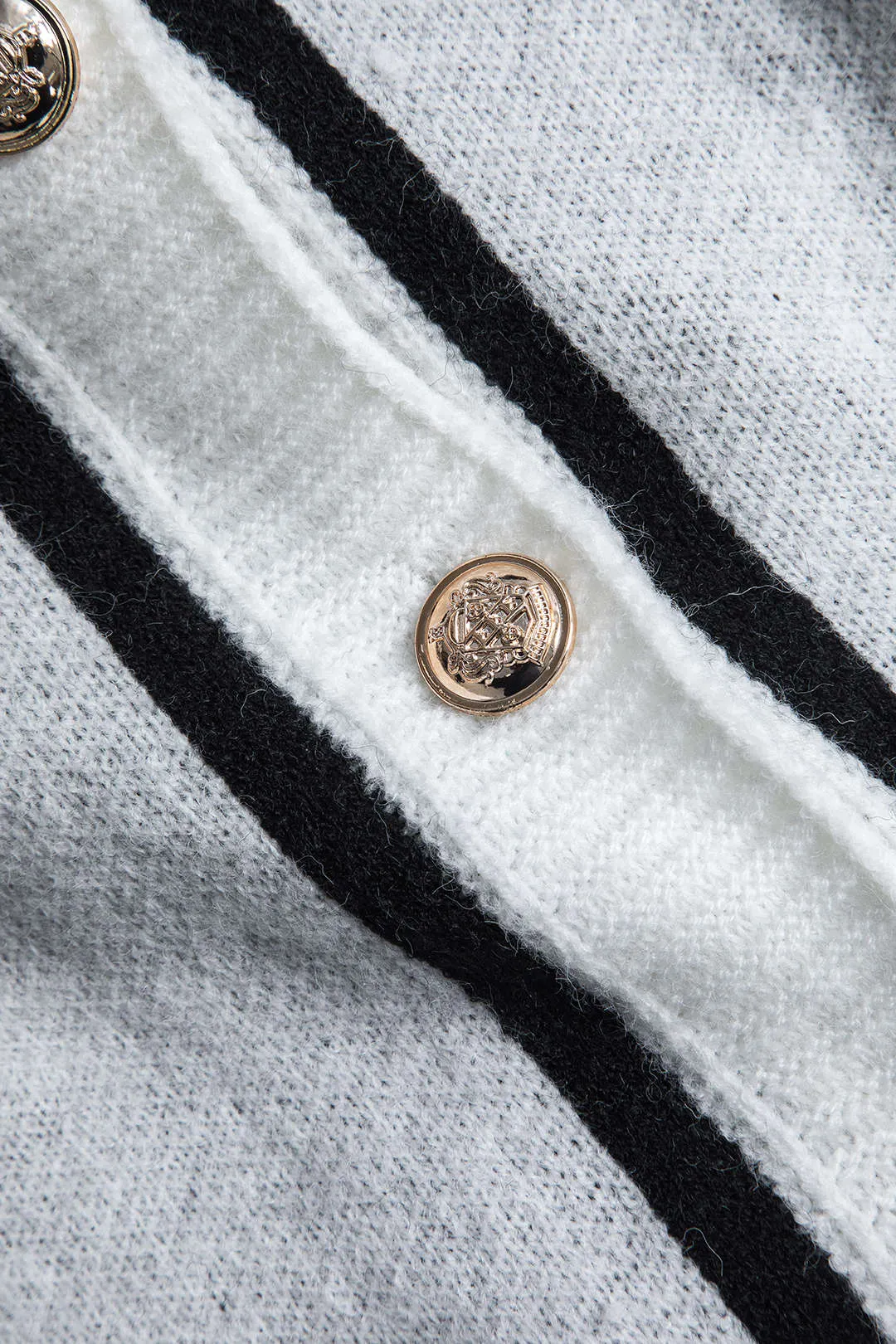 Tara - Stylish Button Detail Woman's Cardigan