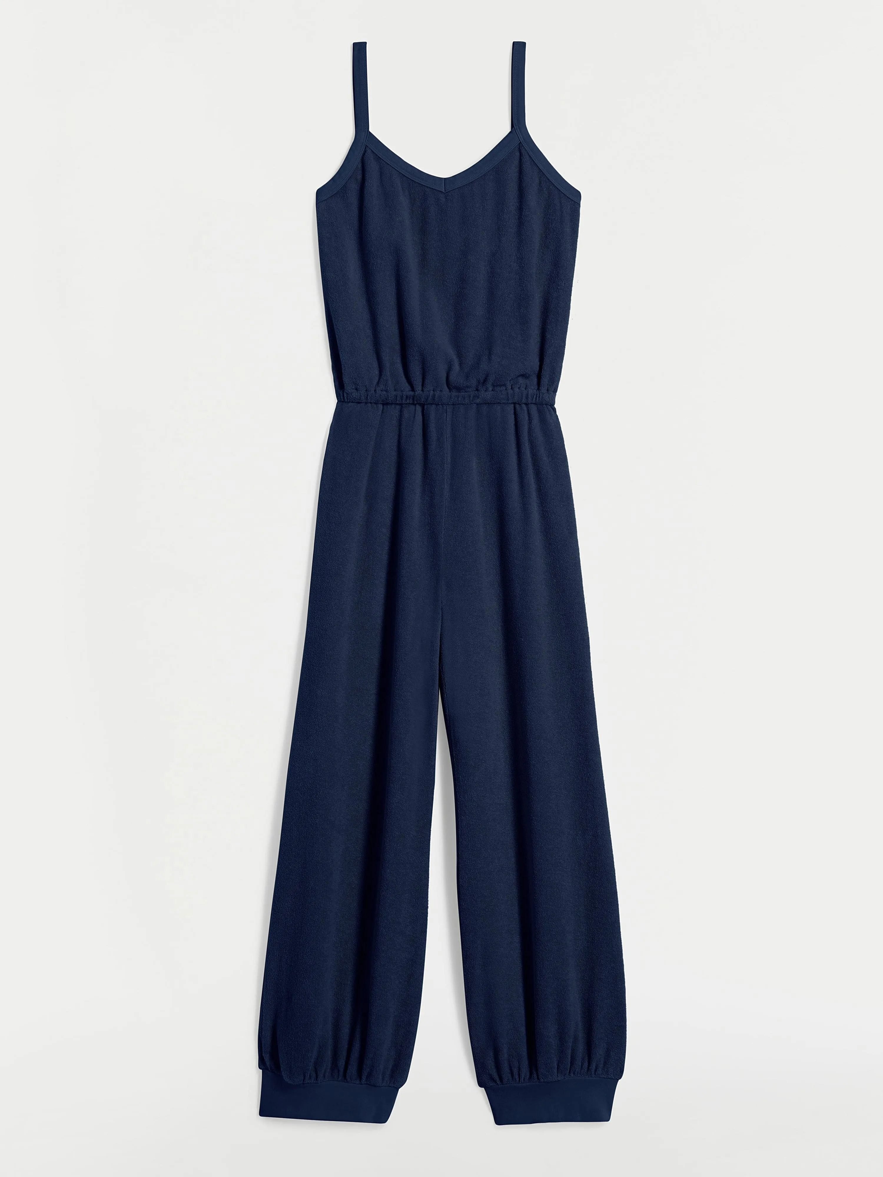 The Giorgi Tank Jumpsuit in Terry