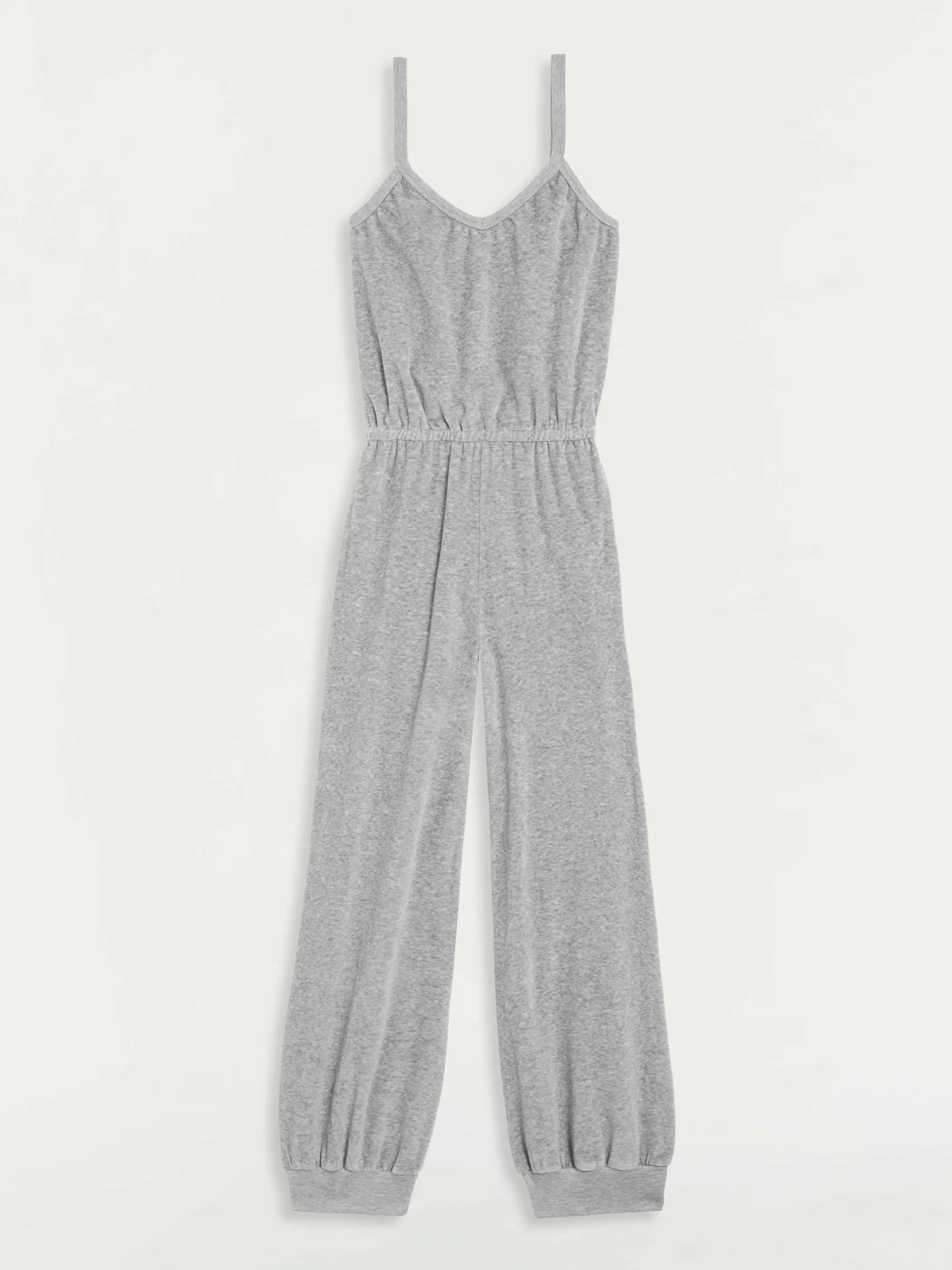The Giorgi Tank Jumpsuit in Velour