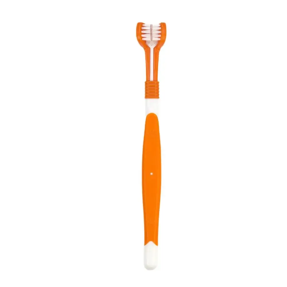 Three Sided Pet Toothbrush For Pets