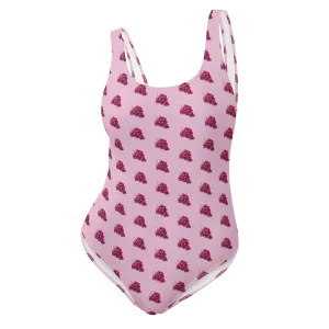 UVA 🍇 All-Over Print One-Piece Swimsuit
