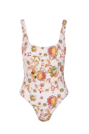 Vintage Floral Crème  - Bali