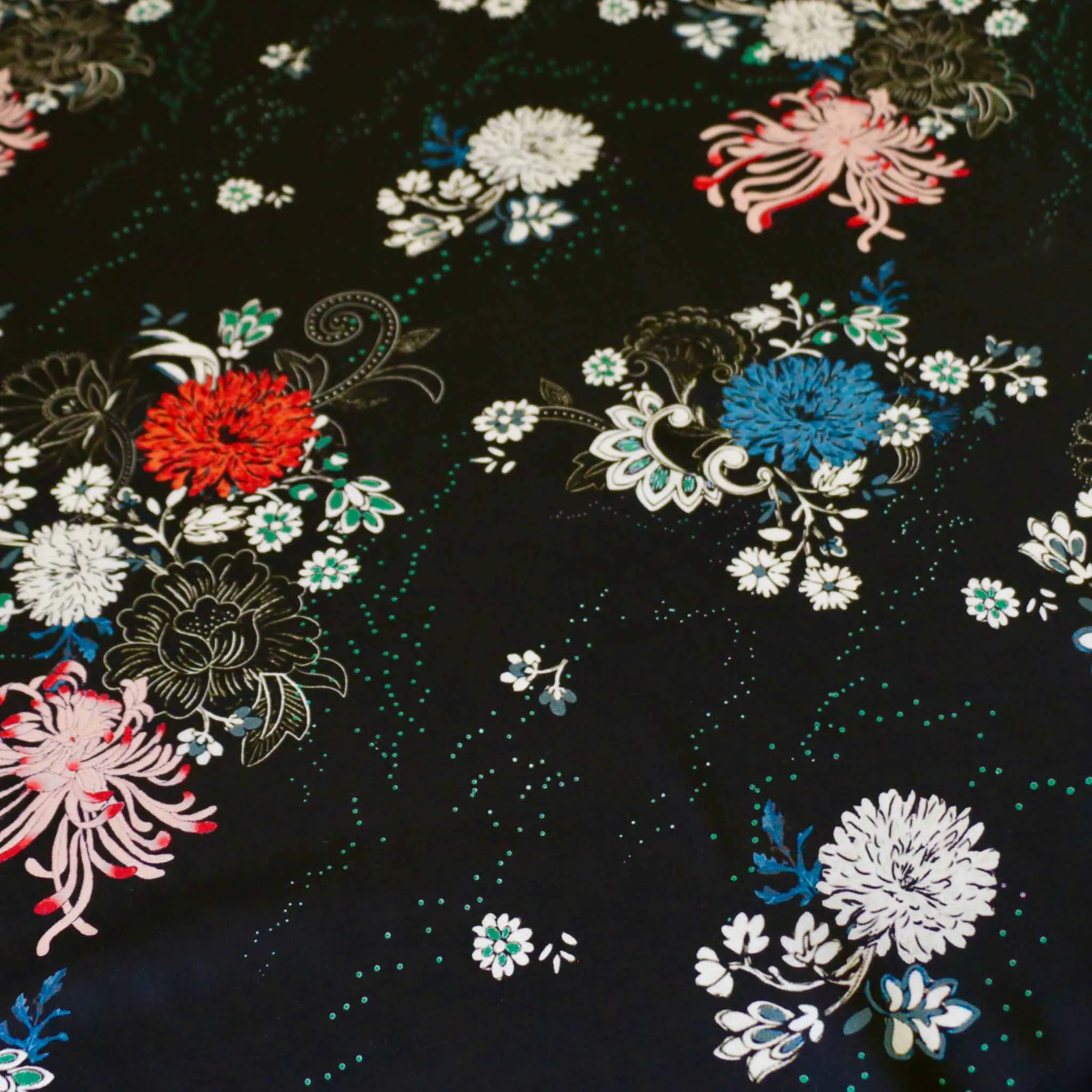 Viscose Lawn Fabric - Black