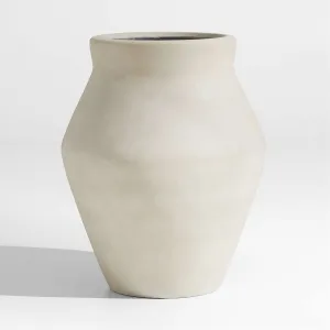 Wabi Large Sand Fiberstone Planter