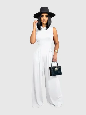 White Wide Leg Pant