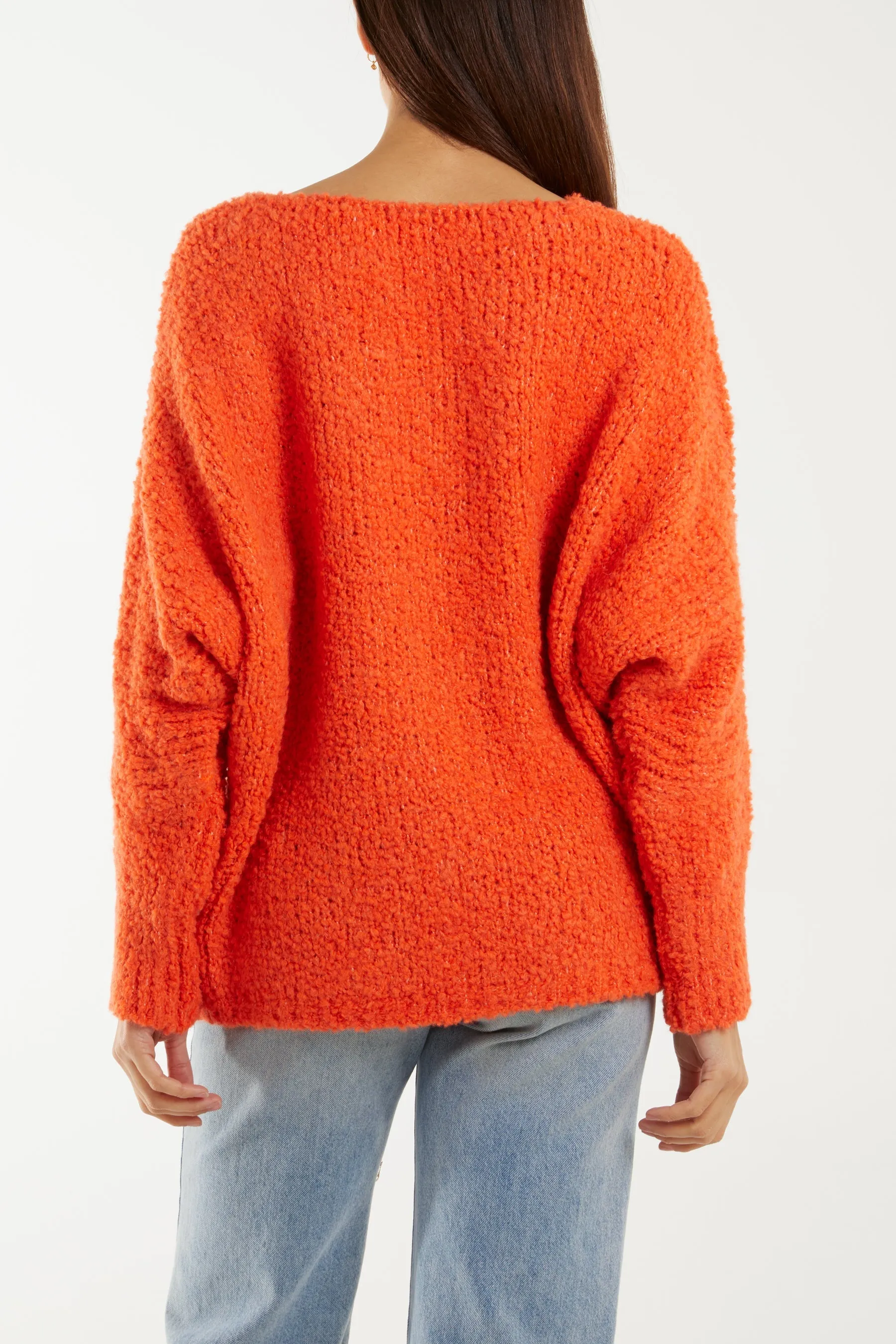 Wool Blend Daisy Boucle Super Soft Knit