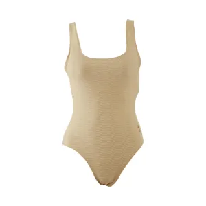 YSL Beige Textured One Piece
