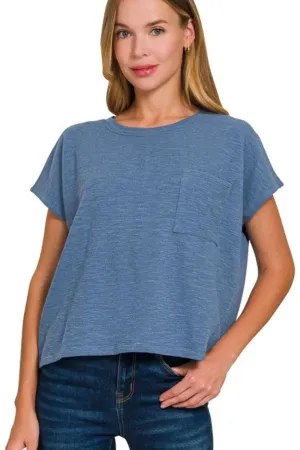 Zenana Round Neck Short Sleeve T-Shirt