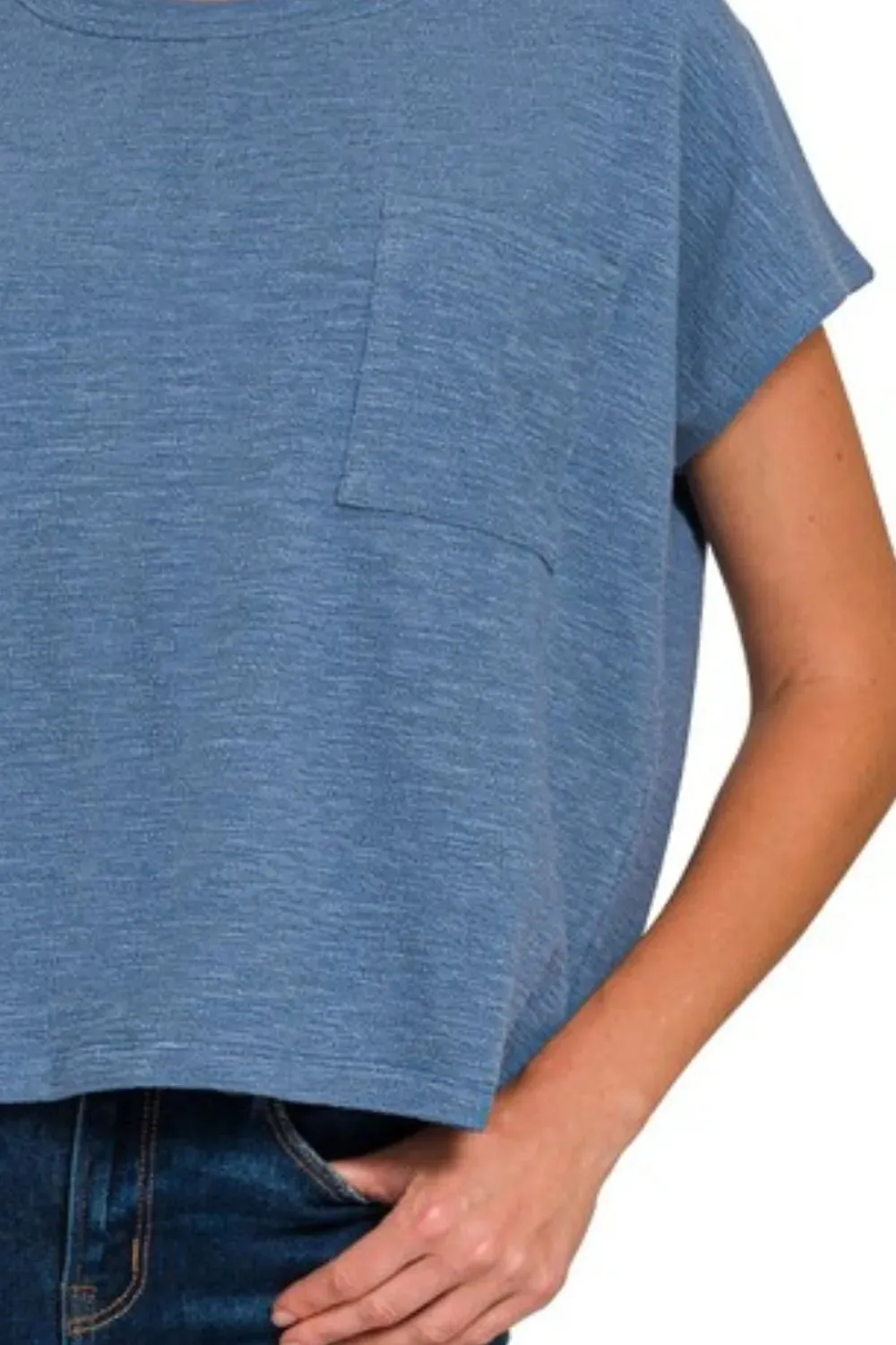 Zenana Round Neck Short Sleeve T-Shirt