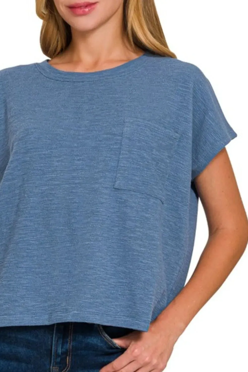 Zenana Round Neck Short Sleeve T-Shirt